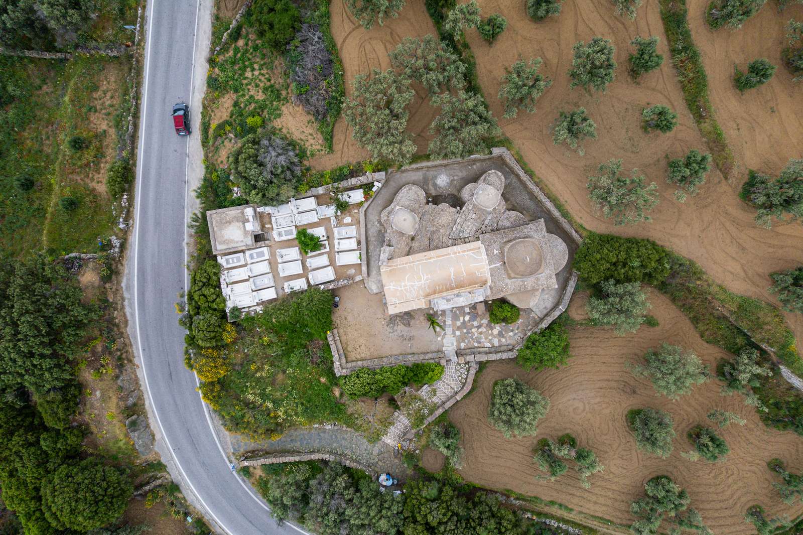 Holy Paleochristian Church of Panagia Drosiani (6th c.)